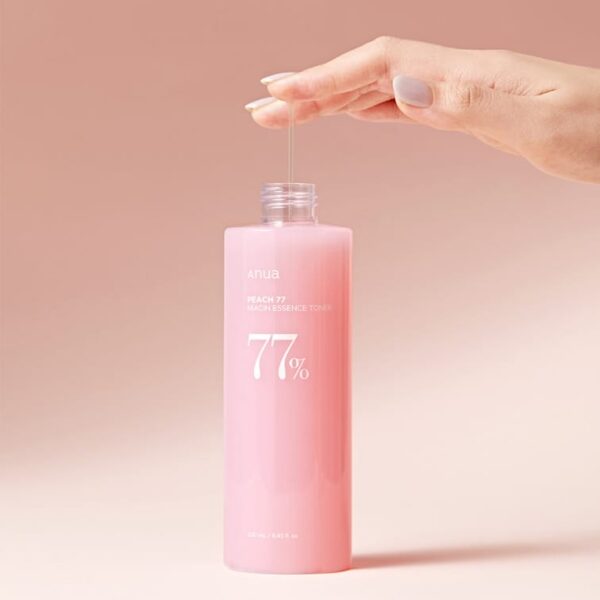 (Korean)Anua Peach 77% Niacin Essence Toner (250ml) - Image 2