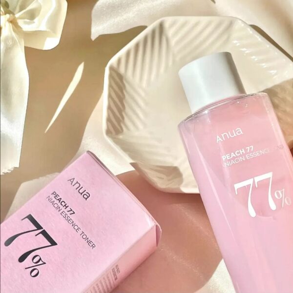(Korean)Anua Peach 77% Niacin Essence Toner (250ml) - Image 7