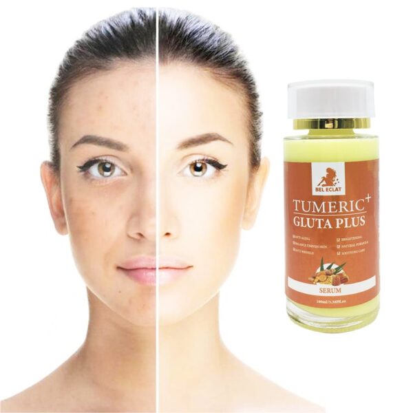 Tumeric +Gluta plus Anti-aging Anti-oxidant Even skin tone Brightening Serum - Image 8