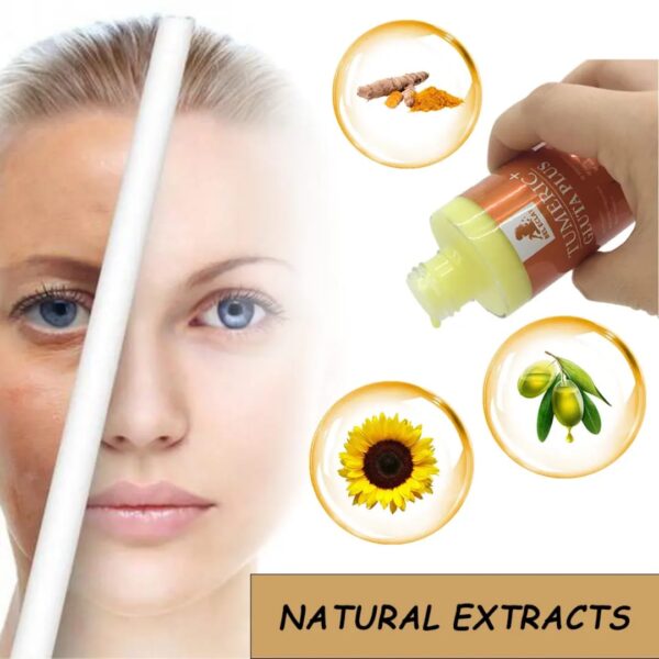Tumeric +Gluta plus Anti-aging Anti-oxidant Even skin tone Brightening Serum - Image 4
