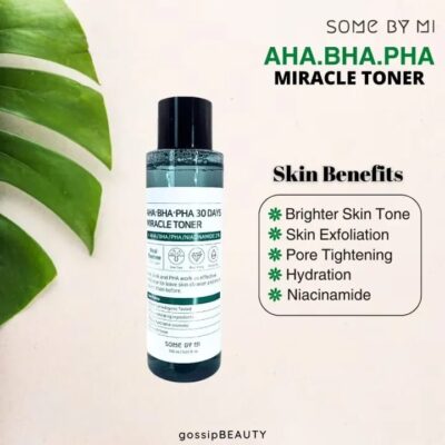 SOME BY MI AHA BHA PHA 30 Days Miracle Toner 150ml – Exfoliating Toner with AHA