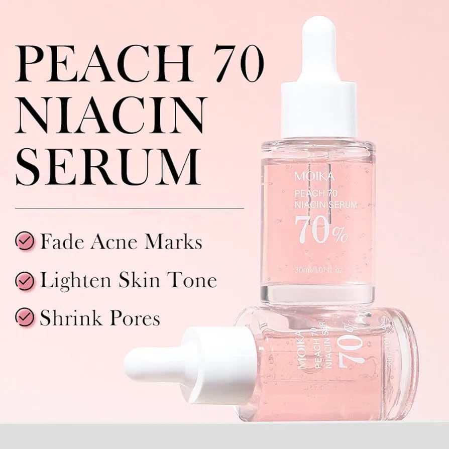 (Korean) Anua Peach 70% Niacinamide Serum-Treats Hyperpigmentation-Reduce melanine-30ml - Image 6