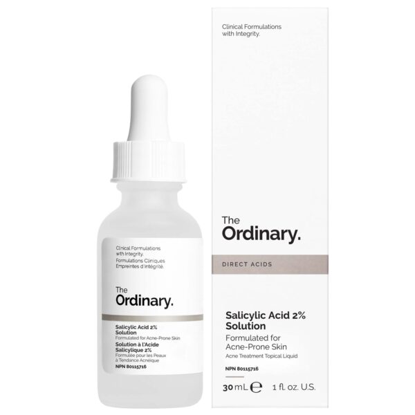 The Ordinary Salicylic Acid 2%. Solution,Formulated forTreatmentingAcne-Prone  30ml - Image 2