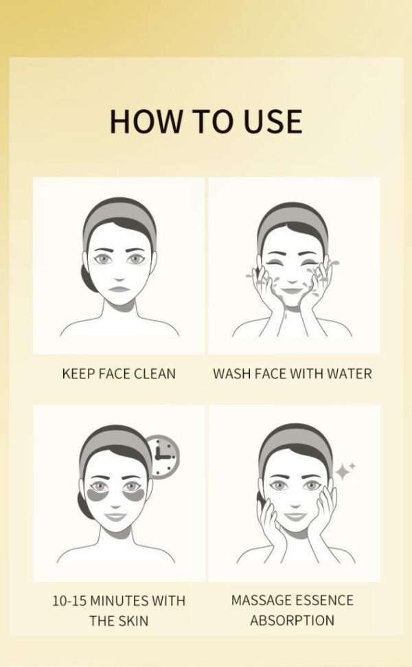 (NEW) Dr. Rashel VC Brightening Hydrogel Eye Mask 60pcs - Image 7