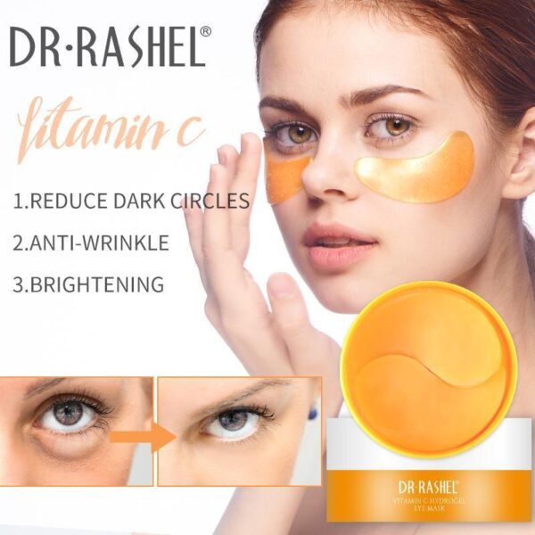 (NEW) Dr. Rashel VC Brightening Hydrogel Eye Mask 60pcs - Image 3