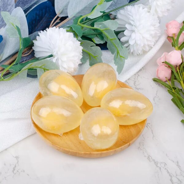 Collagen Egg Shape Scented Soap for Face and Body - Image 2