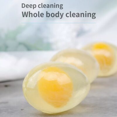 Collagen Egg Shape Scented Soap for Face and Body