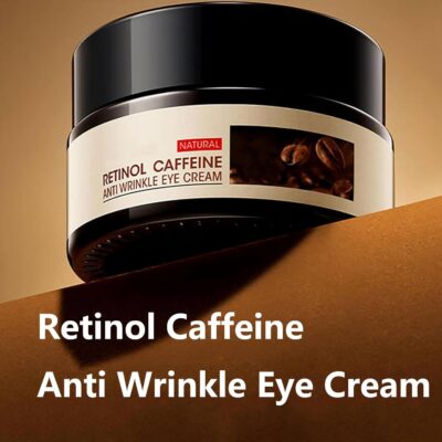 Sadoer Hydrating Retinol Caffeine Anti-Wrinkle Cream,Anti-Aging Eye Cream for Dark Circles & Puffiness Eye Cream  20g