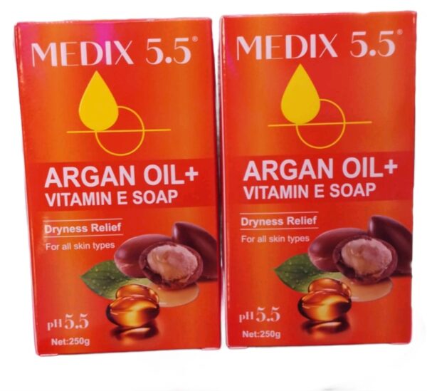(NEW)Medix 5.5 argan oil with vitamin E Dryness (250g) - Image 3
