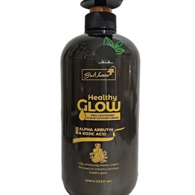 BIO NATURE HEALTHY GLOW PRO-LIGHTENING SCRUB SHOWER CREAM 1000ML