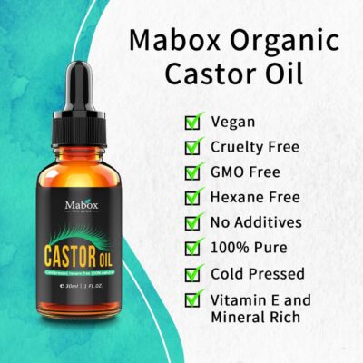 Mabox Castor Oil – 100% Organic Pure