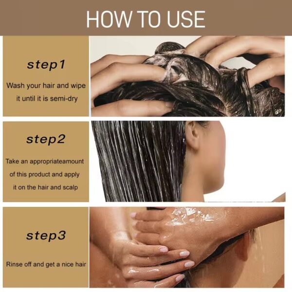 (Orginal)Batana Oil Conditioner for Hair Growth Healthier Thicker Fuller Hair,Hair Care - Image 6