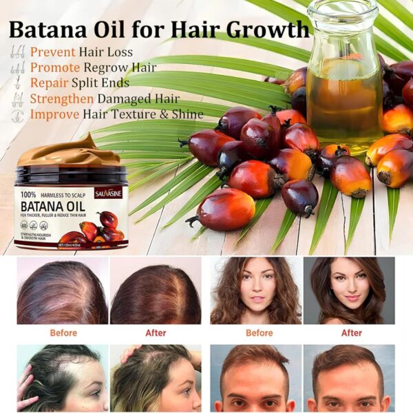 (Orginal)Batana Oil Conditioner for Hair Growth Healthier Thicker Fuller Hair,Hair Care - Image 5