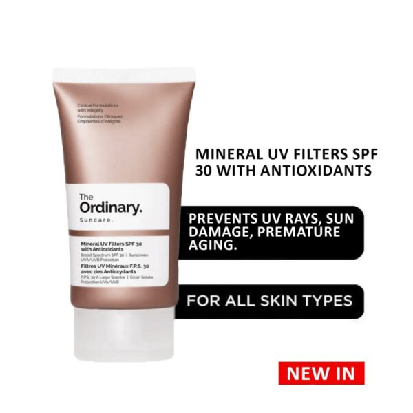 The Ordinary Mineral UV Filters SPF 30 With Antioxidants 50ml - Image 4