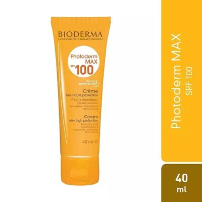 (New)Bioderma Photoderm Max SPF 100 Fluide 40 ml – Sunscreen for Normal