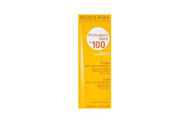 (New)Bioderma Photoderm Max SPF 100 Fluide 40 ml - Sunscreen for Normal - Image 5