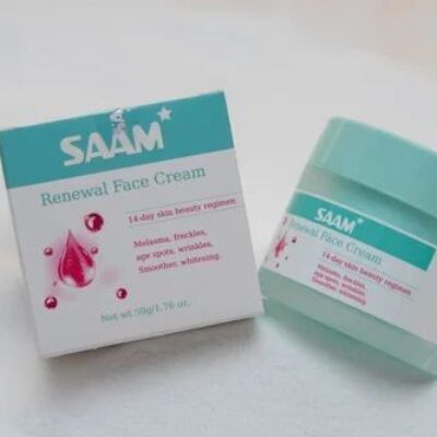 SAAM Renewal Face Cream | Melasma, Freckles, Age Spots & Dark Spots | With Alpha Arbutin and Kojic Acid |