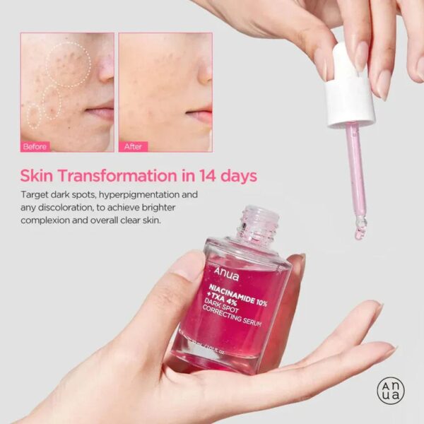 (ORIGINAL)ANUA Niacinamide 10% + TXA 4% Dark Spot Correcting Serum 30ml - Image 4