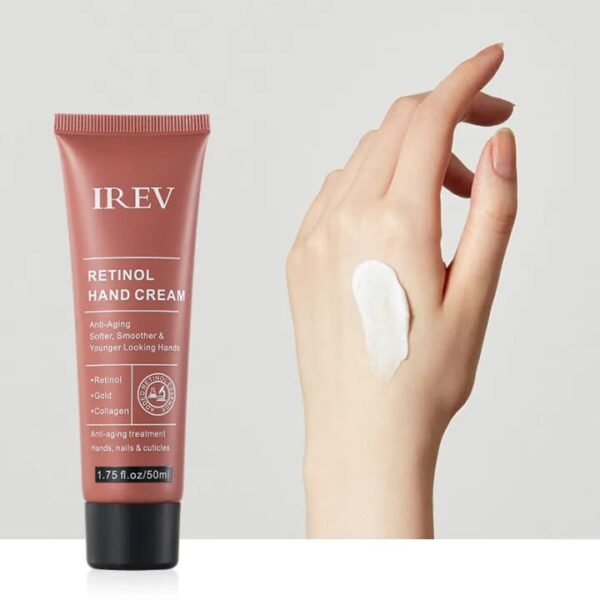 (Original)IREV Retinol Moisturizing and Nourishing Hand Cream Anti-chapping anti-aging whitening - Image 6