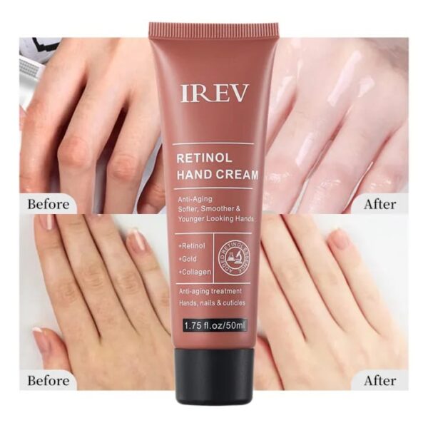 (Original)IREV Retinol Moisturizing and Nourishing Hand Cream Anti-chapping anti-aging whitening - Image 2