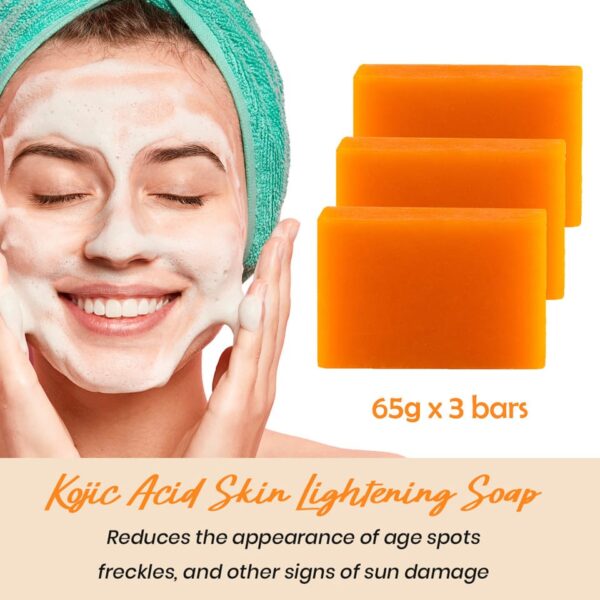 Kojie San Soap 65g x 3 (Triple Pack) - Skin Brightening & Lightening - Image 6
