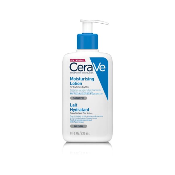 (New original)Cerave Daily Moisturizing Lotion With Hyaluronic Acid-236ML - Image 2