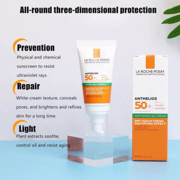(Original)La Roche-Posay Anthelios Anti-Shine Sun Cream Gel SPF50+ - Image 5