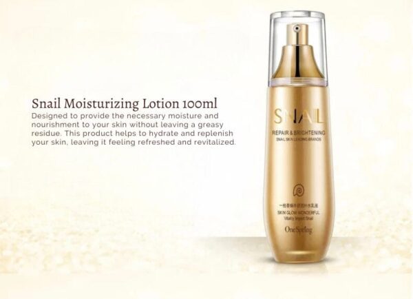 (Original)6pcs Snail Anti-aging Skin Care Sets Moisturizing Facial Set Skincare Products - Image 6