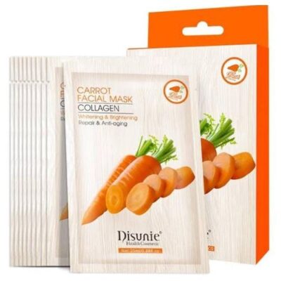 Disunie High Quality Carrot Collagen Facial Sheet Mask