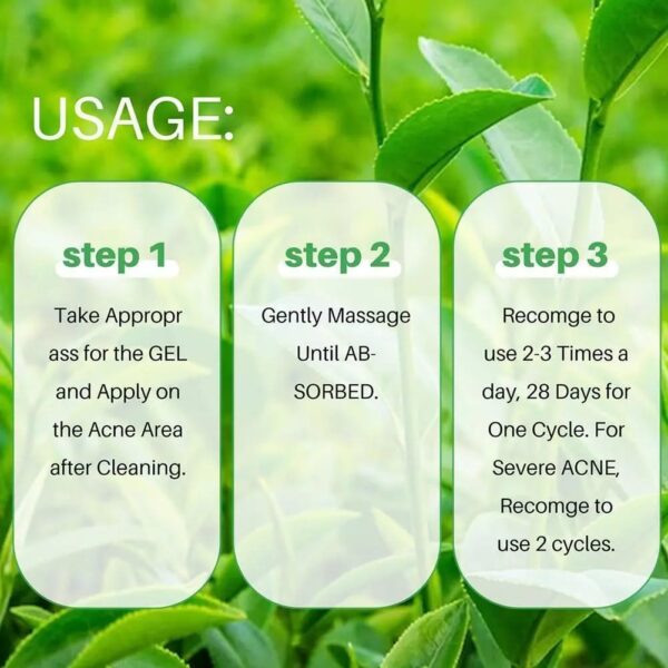 (Original)LANTHOME  Tea Tree Acne Gel - Image 6