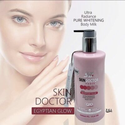 Skin Doctor Egyptian Glow Skin Whitening Lotion Body Milk 400ml SPF 30 ORIGINAL