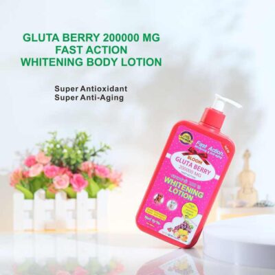 (NEW)Gluta Berry Bloom Gluta Fast Action Whitening & Anti-Aging Body Lotion