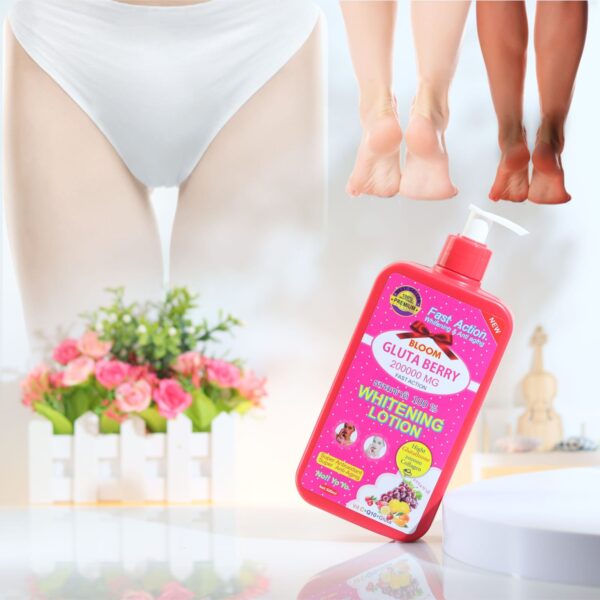 (NEW)Gluta Berry Bloom Gluta Fast Action Whitening & Anti-Aging Body Lotion - Image 4