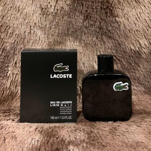 Lacoste Black Noir For Men EDT 100Ml - Image 4