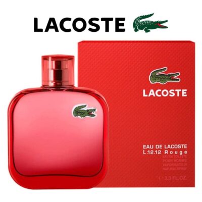 Lacoste Eau De Lacoste L.12.12 Rouge By Lacoste Eau De Toilette Spray 3.3 oz
