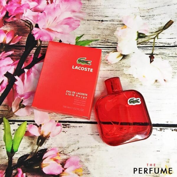 Lacoste Eau De Lacoste L.12.12 Rouge By Lacoste Eau De Toilette Spray 3.3 oz - Image 5