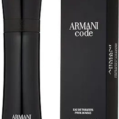 GIORGIO ARMANI Code for Men Eau de Toilette Spray, 4.2 Ounce