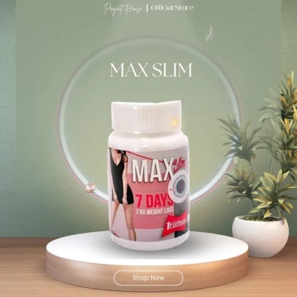 Max Slim 7 Days Diet Slimming Capsule 30 Capsules Fats Weight Loss Supplement