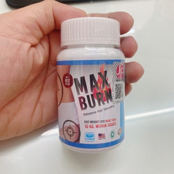 Max Burn 10 Days Advance Fast Slimming And Weight Loss 30 capsules - Image 2