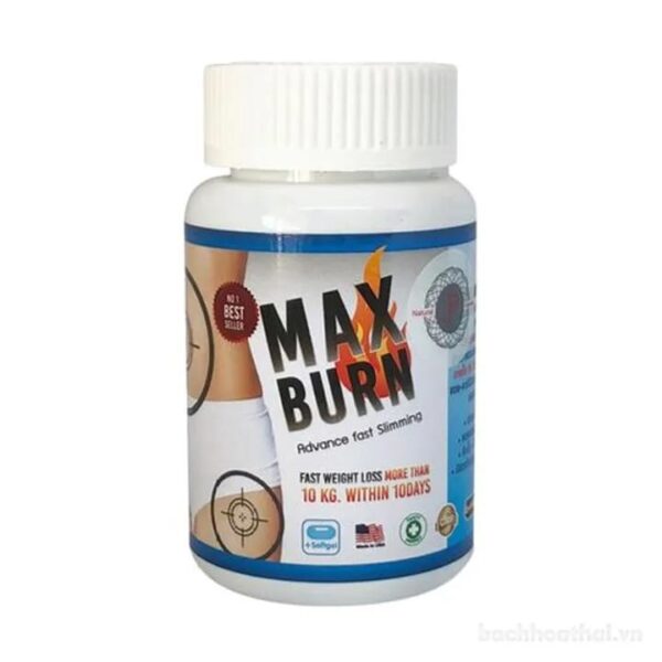 Max Burn 10 Days Advance Fast Slimming And Weight Loss 30 capsules - Image 5