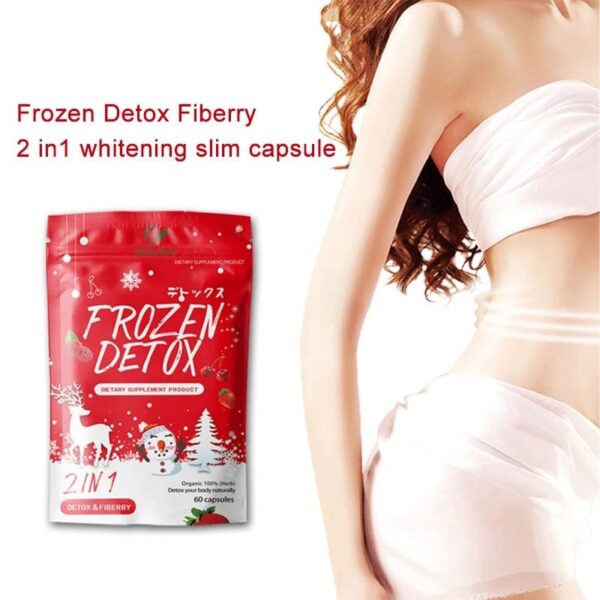 Frozen Detox and Fiberry Capsules with Psyllium Husk and Indian Gooseberry - Image 10
