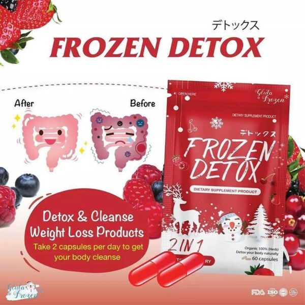 Frozen Detox and Fiberry Capsules with Psyllium Husk and Indian Gooseberry - Image 12