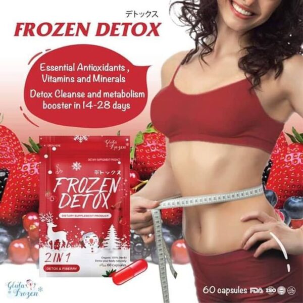Frozen Detox and Fiberry Capsules with Psyllium Husk and Indian Gooseberry - Image 4
