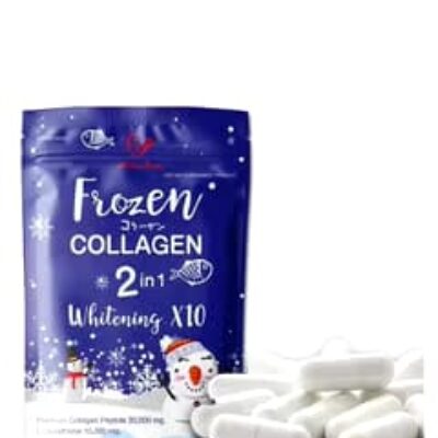 Frozen Collagen Capsule with L-Glutathione, Pomegranate, CoQ10, and Berries