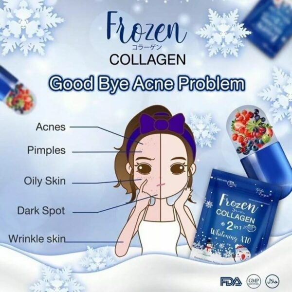 Frozen Collagen Capsule with L-Glutathione, Pomegranate, CoQ10, and Berries - Image 7