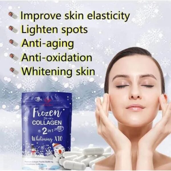 GLUTA FROZEN Detox and Collagen Whitening x10 glutathione - Double Pack, 10000mg - Image 6