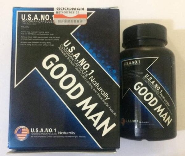 Good Man Natural Male Enhancement & Sexual Health Supplement (U.S.A NO.1 GOODMAN CAPSULES)