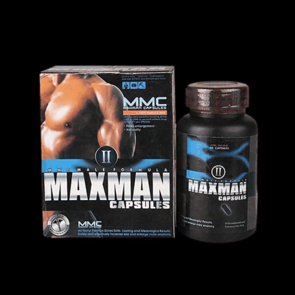 Maxman II Herbal Capsule - 100% Penis Enlargement And Enhancement Pill - 60caps - Image 8