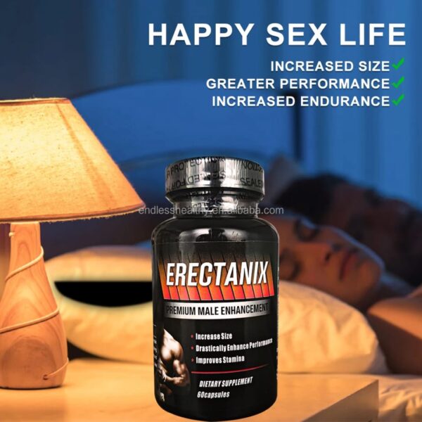 ERECTANIX PREMIUM MALE ENHANCEMENT(60 capsule ) - Image 4