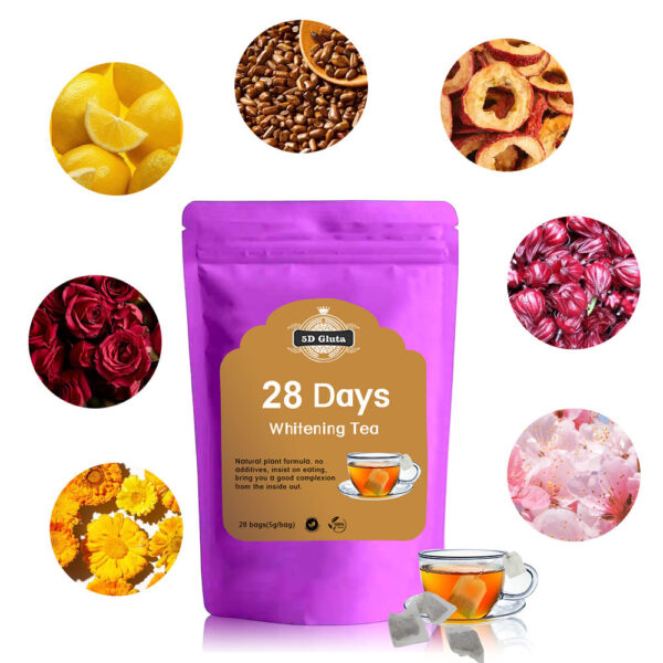 5D Gluta 28 Days Whitening Tea(28 bags) - Image 3